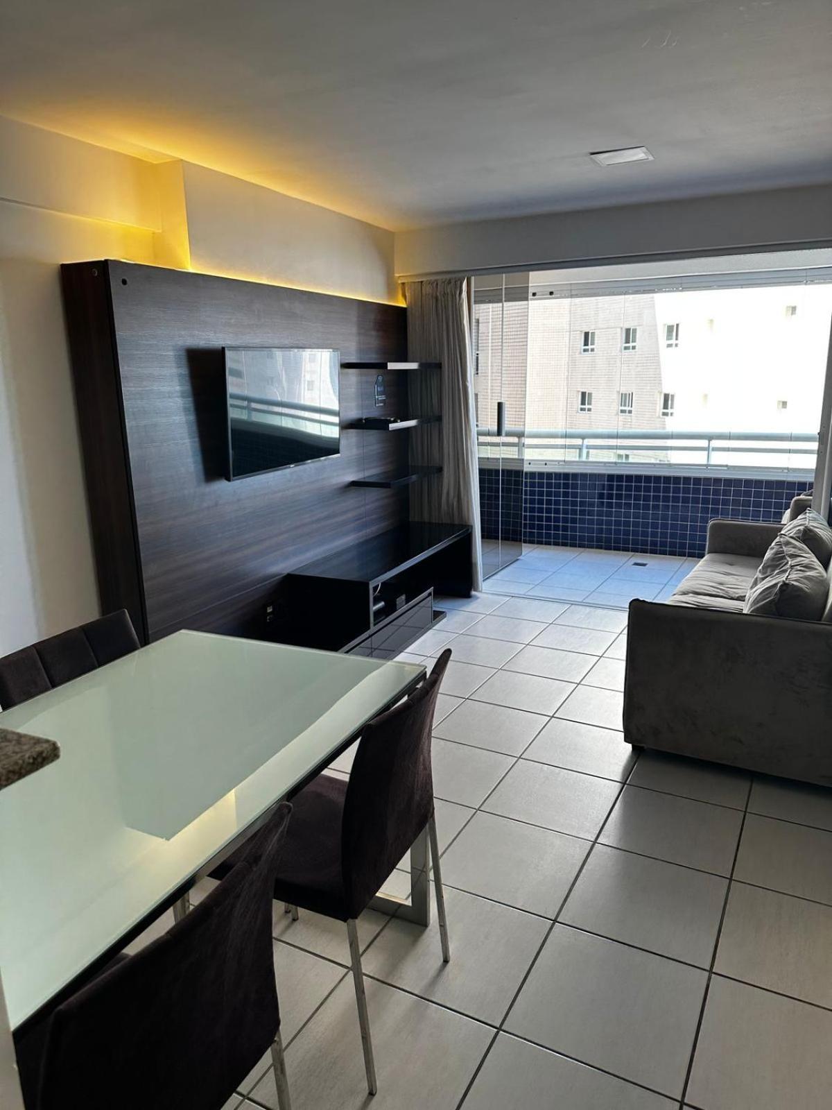 Apartamento Beira Mar 14º Andar Com 2 Quartos 福塔雷萨 外观 照片